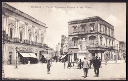 Delcampe - MAGLIE - PIAZZA FRANCESCA CAPECE E VIA ROMA - NON VIAGG. - F. P. - Lecce