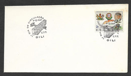 Timor Oriental Portugal FDC 50 Ans 1er Vol Angleterre Australie 1969 East Timor 50 Years 1st Flight England Australia - Osttimor