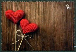 Delcampe - Valentine's Greetings | Hearts | Ornaments | Valentine's Day | Unused VF - Valentinstag