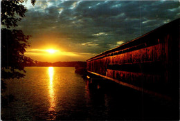 Delcampe - (1 K 50) USA - Langley Covered Bridge - Puentes