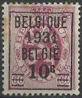 België  Belgique OBP  1931 Nr 334 10c  Voorafgestempeld - Roulettes 1930-..