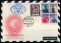 1956, Österreich, Palmer RBF 16 A, Brief - Machine Postmarks