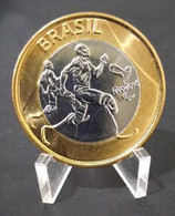 COIN RIO 2016 OLIMPYC GAMES BRAZIL MODALITY PARALYMPIC ATLETICS - COMEMORATIVE UNC - Brazil