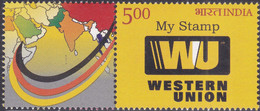 Delcampe - India 2016 WITHDRAWN + Corrected ISSUE Western Union WRONG Map On Tab China Pakistan 1v MNH (**) Inde Indien - Années Complètes