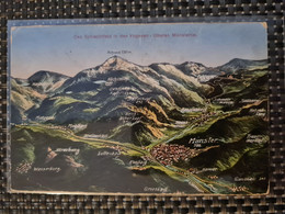 Delcampe - Carte MUNSTER Champ De Batailles Schlachtfeld Munstertal - Munster