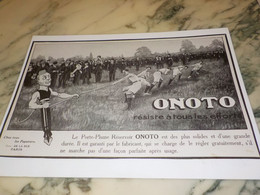 Delcampe - ANCIENNE PUBLICITE RESISTE A TOUS  PORTE PLUME L ONOTO 1911 - Autres & Non Classés