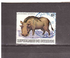 BURUNDI PHACOCHOERUS AETHIOPICUS - Used Stamps