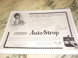 Delcampe - ANCIENNE PUBLICITE MR WYNMALEN ET LE RASOIR AUTOSTROP 1911 - Autres & Non Classés