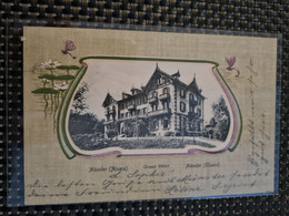 Delcampe - Carte MUNSTER GRAND HOTEL - Munster