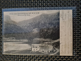 Delcampe - Carte MUNSTER Gruss Aus Schiessrothried Restaurant FRECH - Munster