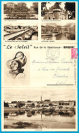 Delcampe - CARTE - LETTRE 24 BERGERAC Dordogne "LE SOLEIL" Rue De La Résistance, M. ARJALIEZ Propriétaire - Bergerac