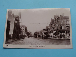 London Road, Leicester ( Edit. : R.B.L. - N° 20 ) Anno 19?? ( See / Voir Scan ) ! - Leicester