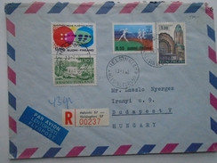 X130.16  Suomi Finland Cover  Cancel  Helsinki -stamps -  1972 - Registered Airmail  To Hungary - Covers & Documents