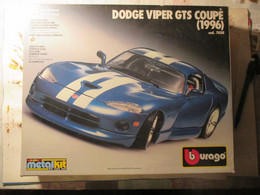 Scatola Assemblaggio Completa Dodge Viper Coupè 1/18 - Burago