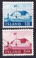 1961. Iceland. Government Building. Used. Mi. Nr. 347-48 - Gebraucht