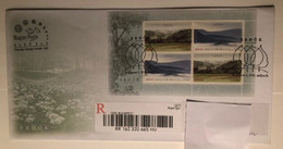 Delcampe - Hungary 2011 Europa, Forests S/s, Really Posted FDC Sent To China By Register On Issue Day - FDC
