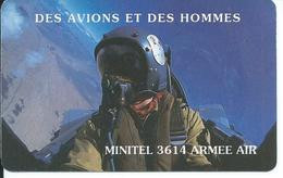 Delcampe - Calendrier Avions Jet - Minitel 3614 Armée Air - 1993 Calendar (S 62) - Armee