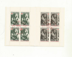 CARNET CROIX ROUGE 1973 OBLITERATION PREMIER JOUR. - Rode Kruis