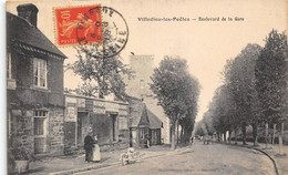 Delcampe - 50-VILLEDIEU-LES-POËLES- BOULEVARD DE LA GARE - Villedieu