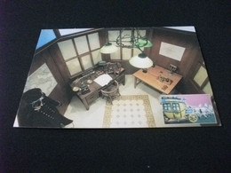 Delcampe - MUSEO POSTALE E TELEGRAFICO DELLA MITTELEUROPA  TRIESTE 1997 RICOSTRUZIONE UFFICIO POSTALE UNGHERESE FINE 800 E CARROZZA - Post & Briefboten