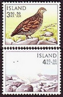 1965. Iceland. Rock Ptarmigan (Lagopus Mutus). MNH. Mi. Nr. 388-89 - Ungebraucht