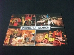 Delcampe - WALT DISNEY WORLD EPCOT CENTER 1982 WORLD OF MOTION IT'S FUN BE FREE - Disneyworld