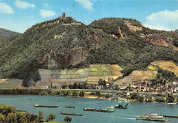 Rheinpanorama Mit Blick Auf Burgruine Drachenfels (2337) - Dahn