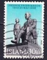 1968. Iceland. Fridriksson And Boy (statue By S. Olaffson). Used. Mi. Nr. 421 - Used Stamps