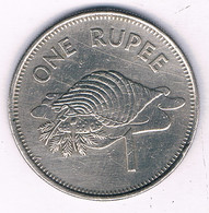 1 RUPEE   2007  SEYCHELLEN /17043/ - Seychelles