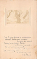 CPA - COUPLE - Illustration Avec Poême De A DE MUSSET - Paare