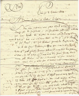 Delcampe - 1822 LONGUE LETTRE COMMERCE LASAUSSE ET JULLIEN PARIS GROSSITE EN LAINE à LA MAISON DE LYON TEXTE INTERESSANT V.SCANS - 1800 – 1899