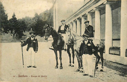 Luchon * Un Groupe De Guides * Types Personnages - Luchon