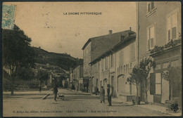 Delcampe - Crest - Rue De Joubernon - La Drôme Pittoresque - N°1241 C. Artige Fils éditeur - MTIL - Voir 2 Scans Larges - Crest