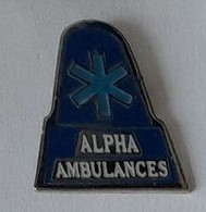 Pin' S  Transport, Médical  ALPHA  AMBULANCES - Médical