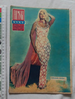 Delcampe - 1963 YUGOSLAVIA Vintage FILM MOVIE MAGAZINE NEWSPAPERS Diana Dors George Peppard ROCK HUDSON Gene Tierney GRETA GARBO - Magazines