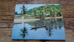 Delcampe - REF 604 : CPSM Afrique Cote D'Ivoire Sassandra Pirogue - Elfenbeinküste