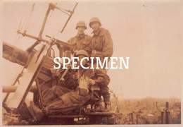 Foto Copy  Bauwens Eksaarde - G. Denduyver Kortemark - Merville Ieper 33e Artillerie Bataljon - Kortemark