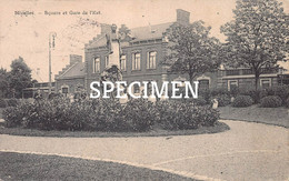Delcampe - Square Et Gare De L'Est - Nivelles - Nivelles