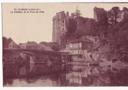 Delcampe - Loire Atlantique - Clisson - Le Château Et Le Pont De Ville - 1276 - Clisson