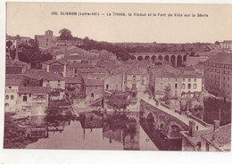 Delcampe - Loire Atlantique - Clisson - La Trinité, Le Viaduc Et Le Pont De Ville Sur La Sèvre - 1277 - Clisson