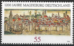 2005 Deutschland Germany  Mi. 2487**MNH    1200 Jahre Magdeburg - Ungebraucht