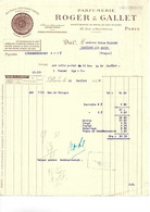 Facture 1922 & Tarif (4pages) 1924 / 75010 PARIS / Parfumerie ROGER & GALLET - Drogerie & Parfümerie