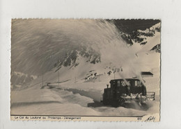 Delcampe - Monétier-les-Bains, Serre-Chevalier (05) : GP Du Chasse Neige Au Col Du Galibier En 1950 (animé) GF. - Serre Chevalier