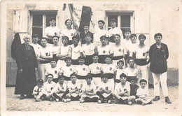 78-LIMAY-CARTE-PHOTO-  LA SOCIETE DE GYMNASTIQUE - LA VAILLANTE DE LUMAY 1925 - Limay