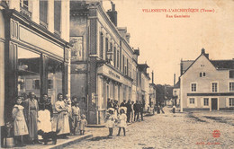 89-VILLENEUVE-L'ARCHEVÊQUE- RUE GAMBETTA - Villeneuve-l'Archevêque