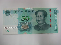 Delcampe - China, 50 Yuan, 2019, $50 UNC Mao Tse-Tung, Number Random - Chine