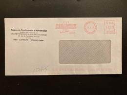 Delcampe - LETTRE EMA SG 56357 à 0,48 Du 24 4 06 63 CLERMONT FD NEYRAT GENDARMERIE Légion De Gendarmerie Départementale D'Auvergne - Polizei - Gendarmerie