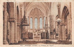 Delcampe - MONTAIGU   EGLISE    INTERIEUR - Montaigu