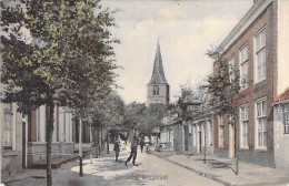 NEDERLAND Pays-Bas ( Zeeland ) DOMBURG : Westraat - CPA Colorisée Postée 1911 ( Holland Hollande Netherlands ) - Domburg