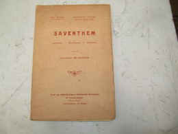 Zaventem - Geschiedenis - Volkskunde - Uitgave 1929 - 76 Pagina's - Zaventem